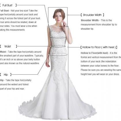 Boat Neck Elegant Long White Wedding Dress With..