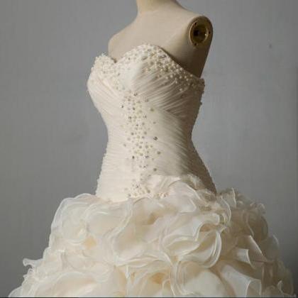 Wedding Dressesheart Neckline,bridal Gowns,bridal..