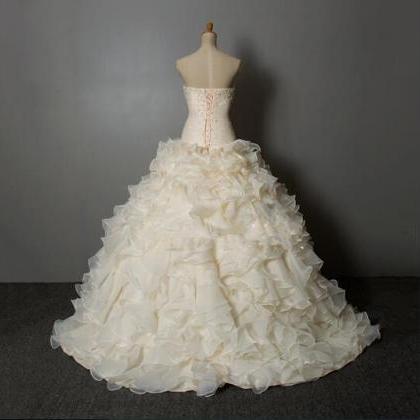 Wedding Dressesheart Neckline,bridal Gowns,bridal..