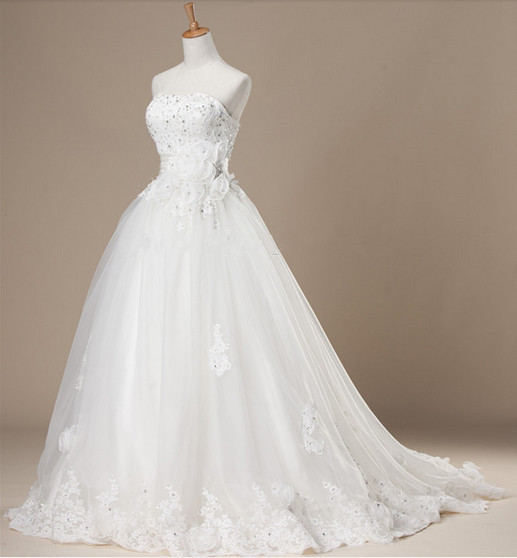 Discount Wedding Dresses, 2022 Wedding Dress,lace Wedding Dress,princess Wedding Dress,pregnant Wedding Dress,a Line Wedding Dress,strapless