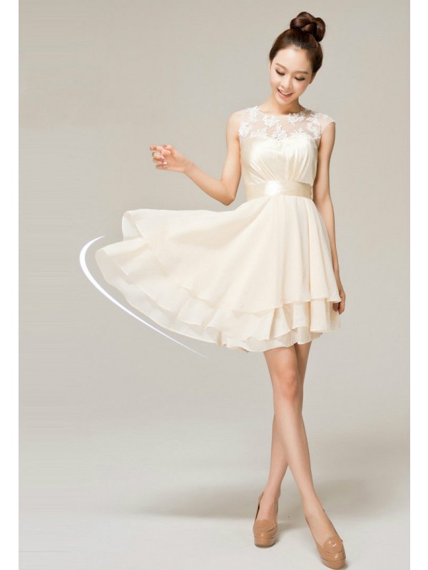 Short Bridesmaid Dress,champagne Bridesmaid Dress, Popular Bridesmaid Dress , Bridesmaid Dress,sweetheart Bridesmaid Dress,b1451