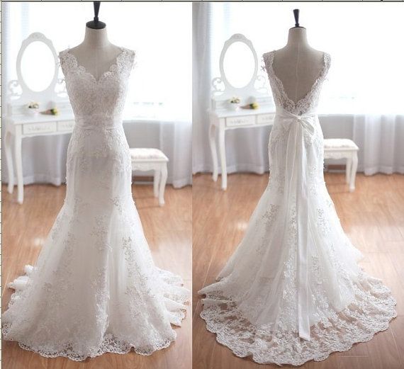 Newest Real Made Wedding Dresses, Lace Wedding Dresses, Backless Wedding Dress, Wedding Dresses, Dresses For Wedding