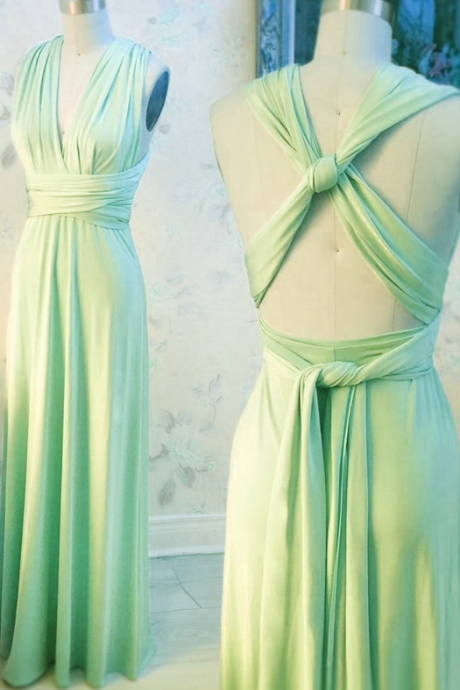Mint Green Bridesmaid Dress, Long Bridesmaid Dress, Bridesmaid Dresses For Women, Wedding Guest Dresses, Cheap Bridesmaid Dress