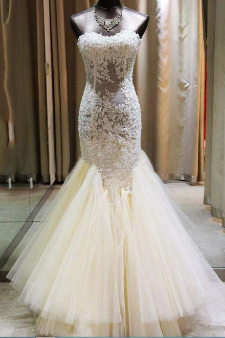 Mermaid Wedding Dresses,Sweetheart Wedding Dresses,Designer Wedding Dresses,Modest Bridal Gowns