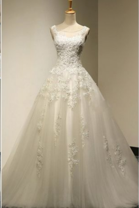 Wedding Dress, Wedding Dresses,Vintage Wedding Dresses, Ball Gown Wedding Dresses,Custom Made Wedding Dresses