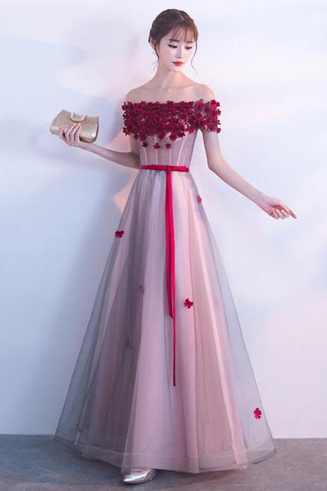 Women&amp;#039;s Banquet One Shoulder Bridal Toast Dress Birthday Party Dress Bridesmaid Dresses